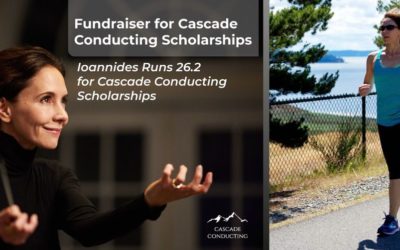 Ioannides Runs 26.2 for Cascade Conducting Scholarships